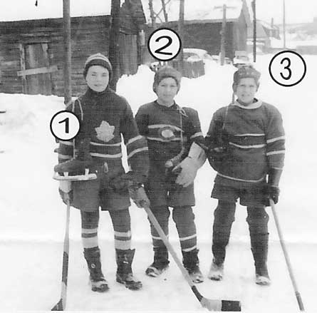 Hockey Trio